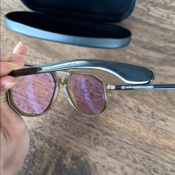 Oliver Goldsmith Spillane Aviators Sunglasses - Picture 4 of 7